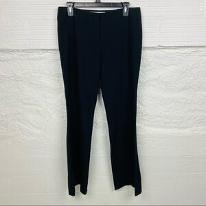 TRINA TRUNK black ruffle back dress pants size 8